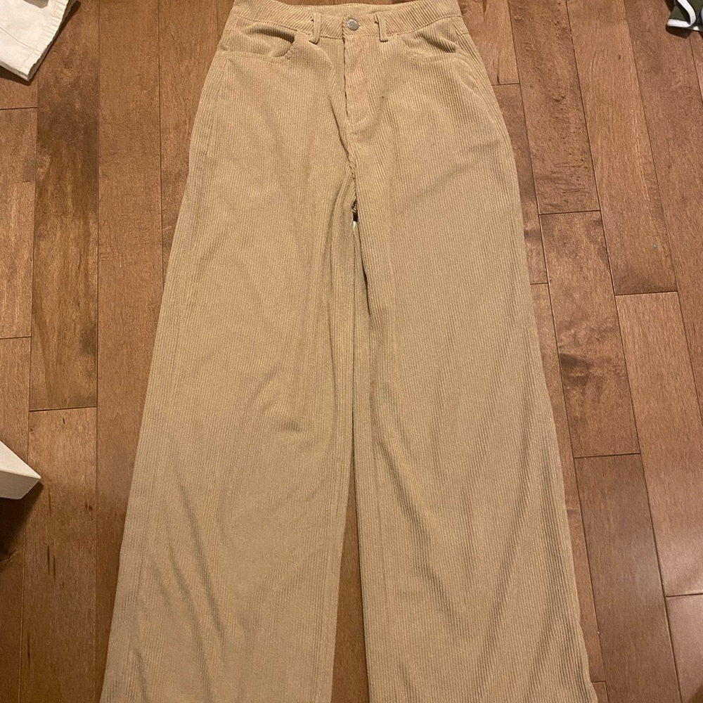 corduroy khaki pants